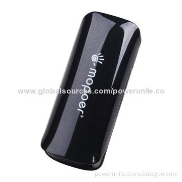 Fashionable Design Power bank with 2,200mAh Capacity, LED Torch High-end, Easy for Travel